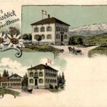 Schwellbrunn - Gasthaus zum Säntisblick - Litho