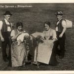 Appenzeller Sennen und Stickerinnen