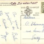 Dreiländereck Rheinhafen Kleinhüningen