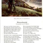 St. Goarhausen - Liederkarte