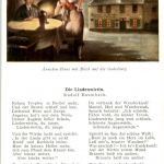 Godesburg - Liederkarte