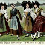 Elsässerin - Prägekarte