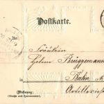 Friedrich II - Prägekarte