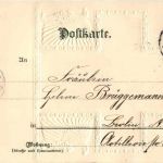 Friedrich der Grosse - Prägekarte