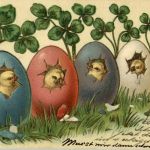 Ostern - Prägekarte