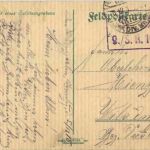 Schützengraben - Feldpost