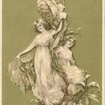 Frauen - Prägekarte