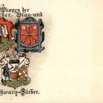 Wappen der Bleicher Blau und Schwarz Färber