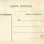 Postbote - Briefmarken - Litho