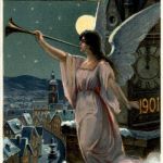 Neujahr - Engel - Ganzsache