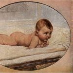 Baby - Künstlerkarte G. Sartorio