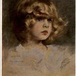 Kind - Künstlerkarte B. v. Szankowaski