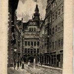Dresden - Schlosstrasse - Radierung
