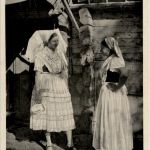 Spreewälderinnen beim Plauderstündchen