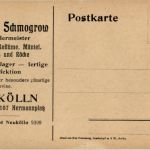 Bremen - Werbekarte Hermann Schmofrow