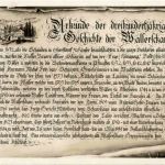 Oberstdorf - Urkunde Geschichte der Wallerschanz