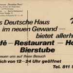 Berlin Zehlendorf Deutsches Haus - Bus