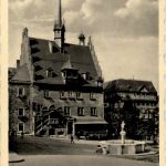 Pössneck - Markt mit Rathaus
