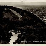 Freiburg - Waldsee vom Flugzeug