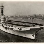 Antwerpen - Vliegruigschip Triumph - Flugzeugträger
