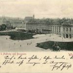 Wien - Burgplatz - Prägekarte