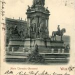 Wien - Maria Theresien Monument - Prägekarte