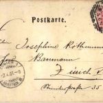 Wien - Maria Theresien Monument - Prägekarte