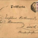 Wien - Hofmuseum - Prägekarte