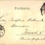 Wien - Universität - Prägekarte