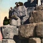 Le Caire - Ascension de la Pyramide