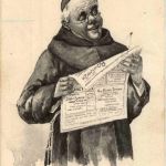 Mönch liesst Zeitung