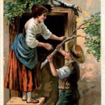 Pfingsten - Prägekarte