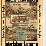 Luzern Interlaken - Eisenbahn - REPRO