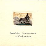 Konfirmation - Bestickt