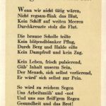 Segen der Arbait - Will Schirp