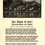 Ehrenbreitstein - Der Rhein ist frei