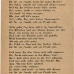 Liederkarte - Preussenlied