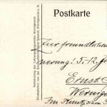 Liederkarte - Harzer Sänger Gruss