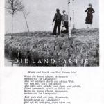 Liederkarte - Die Landpartie