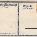 Deutsche Kinderhilfe in Bayern - Ganzsache
