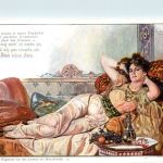 Künstlerkarte Mirza Schaffy - woman