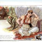 Künstlerkarte Mirza Schaffy - woman