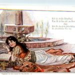 Künstlerkarte Mirza Schaffy - woman