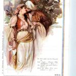 Künstlerkarte Mirza Schaffy - woman