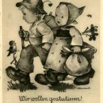 Künstlerkarte Hummel