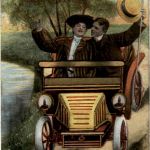 Paar in Auto