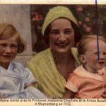 Le Reine Astrid avec la Princesse Josephine Charlotte 1932