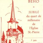 Beho - Jubile du quart de millenaire de l Eglise St. Pierre