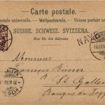 Souvenir des Rochers de Naye - Litho