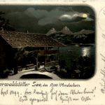 Vierwaldstättersee Rütli - Litho